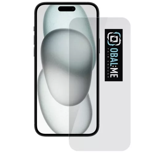 OBAL:ME 2.5D Apple iPhone 15 / iPhone 16 kijelzővédő üvegfólia, átlátszó