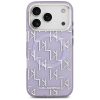 Karl Lagerfeld IML KL Monogram Apple iPhone 17 Pro Max MagSafe kompatibilis hátlap tok, lila