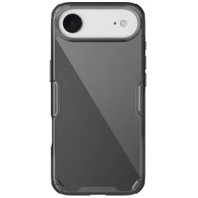   Nillkin Nature Pro Apple iPhone Air (2025) szilikon tok, átlátszó-fekete