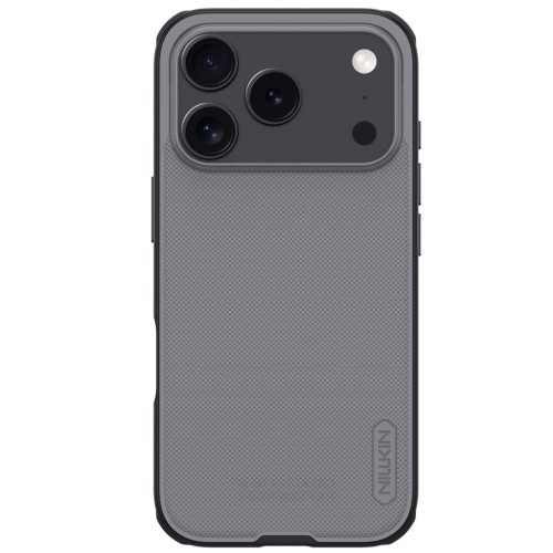 Nillkin Super Frosted PRO Apple iPhone 17 Pro műanyag hátlap tok, átlátszó-fekete
