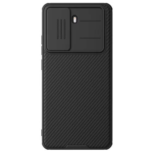 Nillkin CamShield Pro Samsung Galaxy S25 FE műanyag hátlap tok, fekete