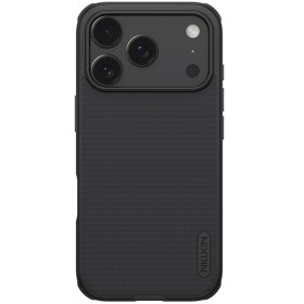   Nillkin Super Frosted PRO Apple iPhone 17 Pro Max mágneses műanyag hátlap tok, fekete