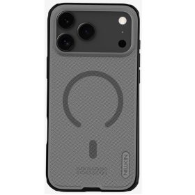   Nillkin Super Frosted PRO Apple iPhone 17 Pro Max mágneses műanyag hátlap tok, átlátszó-fekete