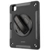 4smarts Rugged Apple iPad Air 11" 2024 / 2025 / Pro 11" 2021 / 2020 strapabíró, ütésálló tablet tok, fekete