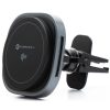 Forcell F-Grip Air Mag autós tartó / autós töltő szellőzőrácsba, vezeték nélküli / wireless töltéssel, Qi2, 15W, szürke