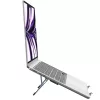 Forcell F-Grip Fold Stand H Pro állítható / összecsukható asztali notebook / laptop tartó, szürke