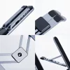 Forcell F-Grip Fold Stand H Pro állítható / összecsukható asztali notebook / laptop tartó, szürke
