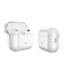 Tech-Protect Flexair AirPods Pro 3 tok karabinerrel, átlátszó