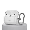 Tech-Protect Flexair AirPods Pro 3 tok karabinerrel, átlátszó