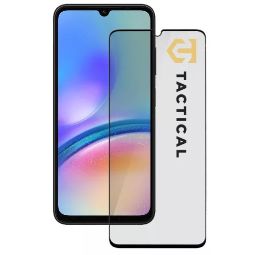 Tactical Glass Shield Privacy Stealth 5D Samsung Galaxy A05 / A05s betekintésgátló kijelzővédő üvegfólia, fekete