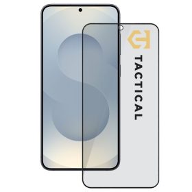   Tactical Glass Shield Privacy Stealth 5D Samsung Galaxy S24 / S25 betekintésgátló kijelzővédő üvegfólia, fekete