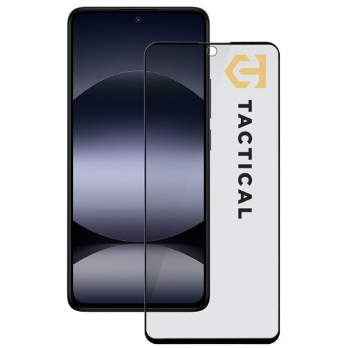 Tactical Glass Shield Privacy Stealth 5D Xiaomi Redmi Note 14 4G / 5G / Poco X7 Pro 5G betekintésgátló kijelzővédő üvegfólia, fekete