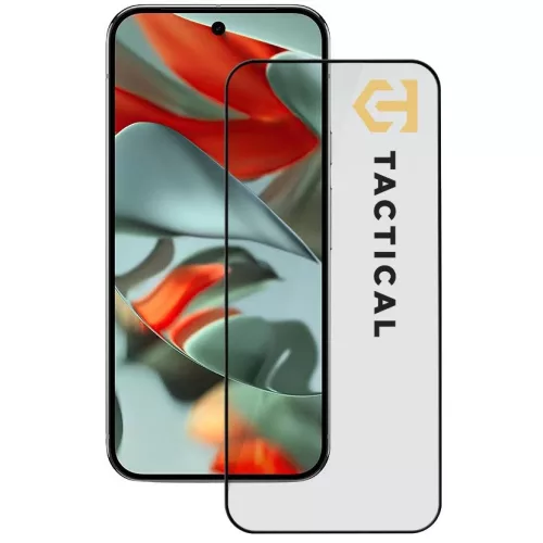 Tactical Glass Shield 5D Google Pixel 9 Pro XL kijelzővédő üvegfólia, fekete