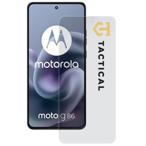Tactical Glass Shield 2.5D Motorola G86 kijelzővédő üvegfólia, átlátszó