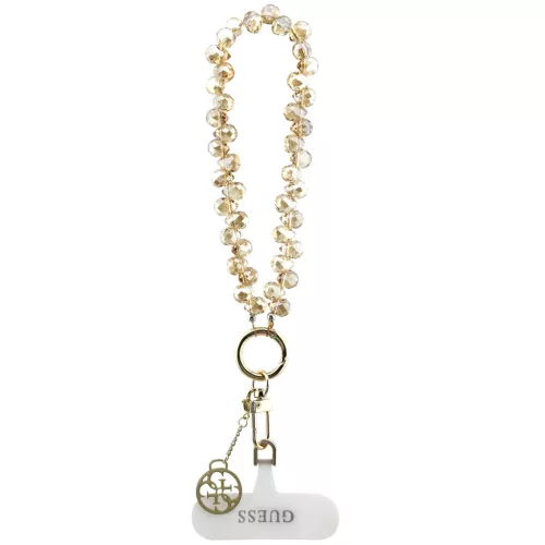 Guess Universal Wrist Strap Crystals 4G Charm csukló pánt, arany