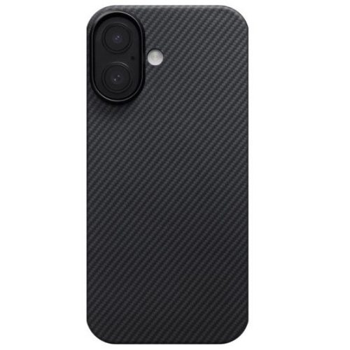 Pitaka Ultra-Slim MagSafe Apple iPhone 17 hátlap tok, fekete-szürke