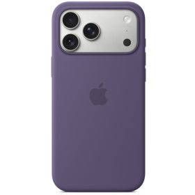 Apple iPhone 17 Pro gyári szilikon tok, MagSafe, lila