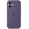 Apple iPhone 17 gyári szilikon tok, MagSafe, lila