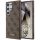 Guess 4G Big Logo Samsung Galaxy S24 Ultra hátlap tok, barna