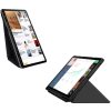Origami Smart Case Samsung Galaxy Tab S9 Plus / Tab S10 Plus / S9 FE Plus mappa tok, érintőceruza tartóval, fekete