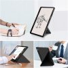 Origami Smart Case Samsung Galaxy Tab S9 Plus / Tab S10 Plus / S9 FE Plus mappa tok, érintőceruza tartóval, fekete