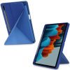 Origami Smart Case Apple iPad Air 11 (2024 / 2025) / iPad Air 4 / 5 (2020 / 2022) mappa tok, érintőceruza tartóval, kék