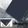 Origami Smart Case Apple iPad 11 2025 / iPad 10.9 2022 mappa tok, érintőceruza tartóval, sötétkék