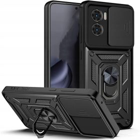   Tech-Protect Camshield Pro Poco X7 Pro strapabíró tok kameravédelemmel, kitámasztóval, fekete