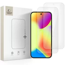   Tech-Protect Glass Fit+ Google Pixel 9 / 9 Pro / 10 / 10 Pro / 11 / 11 Pro kijelzővédő üvegfólia, átlátszó (2db)