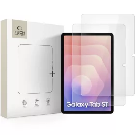   Tech-Protect Glass Fit+ Samsung Galaxy Tab S11 tempered glass kijelzővédő fólia, átlátszó