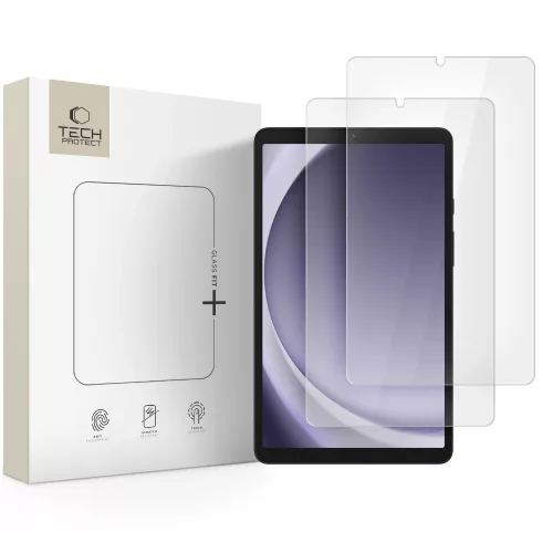 Tech-Protect Glass Fit+ Samsung Galaxy Tab A9 / Tab A11 tempered glass kijelzővédő fólia, átlátszó