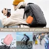 Tech-Protect AirPods Pro 3 szilikon tok, karabinerrel, sötétzöld