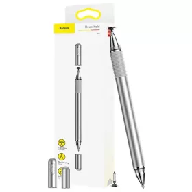 Baseus Golden Cudgel 2 az 1-ben érintőceruza, ezüst