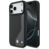 BMW M Carbon Logo Apple iPhone 17 Pro Max MagSafe hátlap tok, antracit szürke