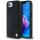 BMW Leather Hot Stamp Apple iPhone 17e / iPhone 16e MagSafe bőr hátlap tok, fekete
