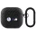 BMW Carbon Double Metal Logo AirPods 4 tok karabinerrel, fekete