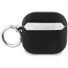 Karl Lagerfeld Monogram Karl & Choupette Head Apple AirPods 4 tok, fekete