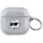 Karl Lagerfeld Monogram Choupette Head Apple AirPods 4 tok, ezüst