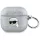 Karl Lagerfeld Monogram Karl Head Apple AirPods 4 tok, ezüst
