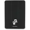 Karl Lagerfeld Saffiano Magnetic Karl &Choupette Apple iPad Pro 13 2024 / 2025 kihajtható tok, Mágneses, fekete