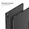 Dux Ducis Domo Samsung Tab S11 kihajtható tok pencil tartóval, fekete