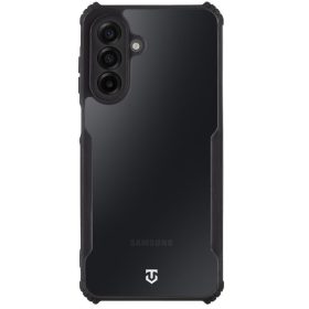   Tactical Quantum Stealth Samsung Galaxy A17 hátlap tok, átlátszó/fekete