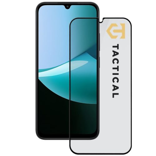 Tactical Glass Shield 5D Xiaomi Redmi 15C kijelzővédő üvegfólia, fekete
