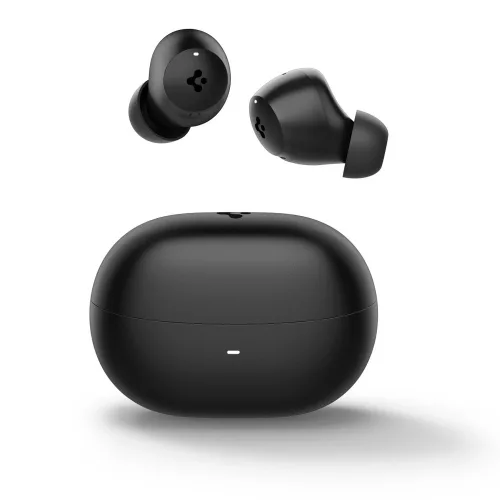 Spigen SA2401 Pro TWS vezeték nélküli fülhallgató aktív zajszűréssel, fekete