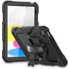 Tech-Protect Solid Apple iPad 11 2025 / 10.9 2022 tablet tok kitámasztóval, fekete