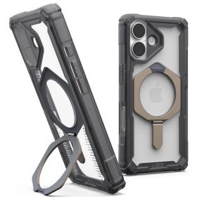   UAG Plasma XTE Apple iPhone 17 hátlap tok kitámasztóval, MagSafe, ash/titanium