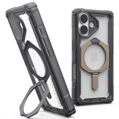 UAG Plasma XTE Apple iPhone 17 hátlap tok kitámasztóval, MagSafe, ash/titanium