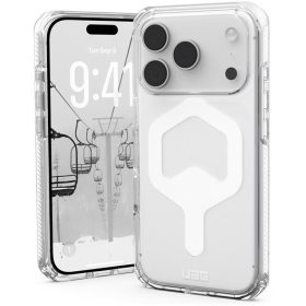   UAG Plyo Apple iPhone 17 Pro Max hátlap tok, MagSafe, ice/white