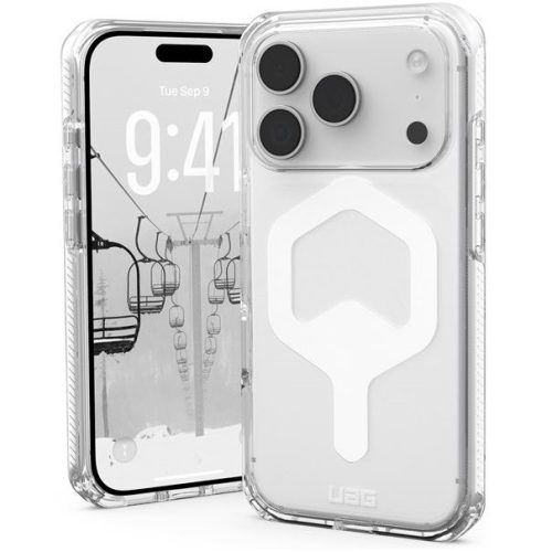 UAG Plyo Apple iPhone 17 Pro Max hátlap tok, MagSafe, ice/white