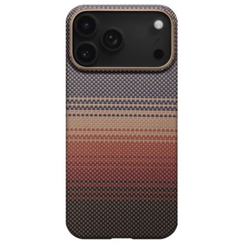 Pitaka Ultra Slim Apple iPhone 17 Pro hátlap tok, Aramid, MagSafe, sunset